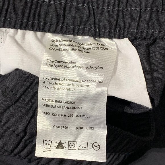 Ripzone Mens Joggers Dark Grey Blue Graphite New With tags Athletic Wear Cuffed - Picture 4 of 7